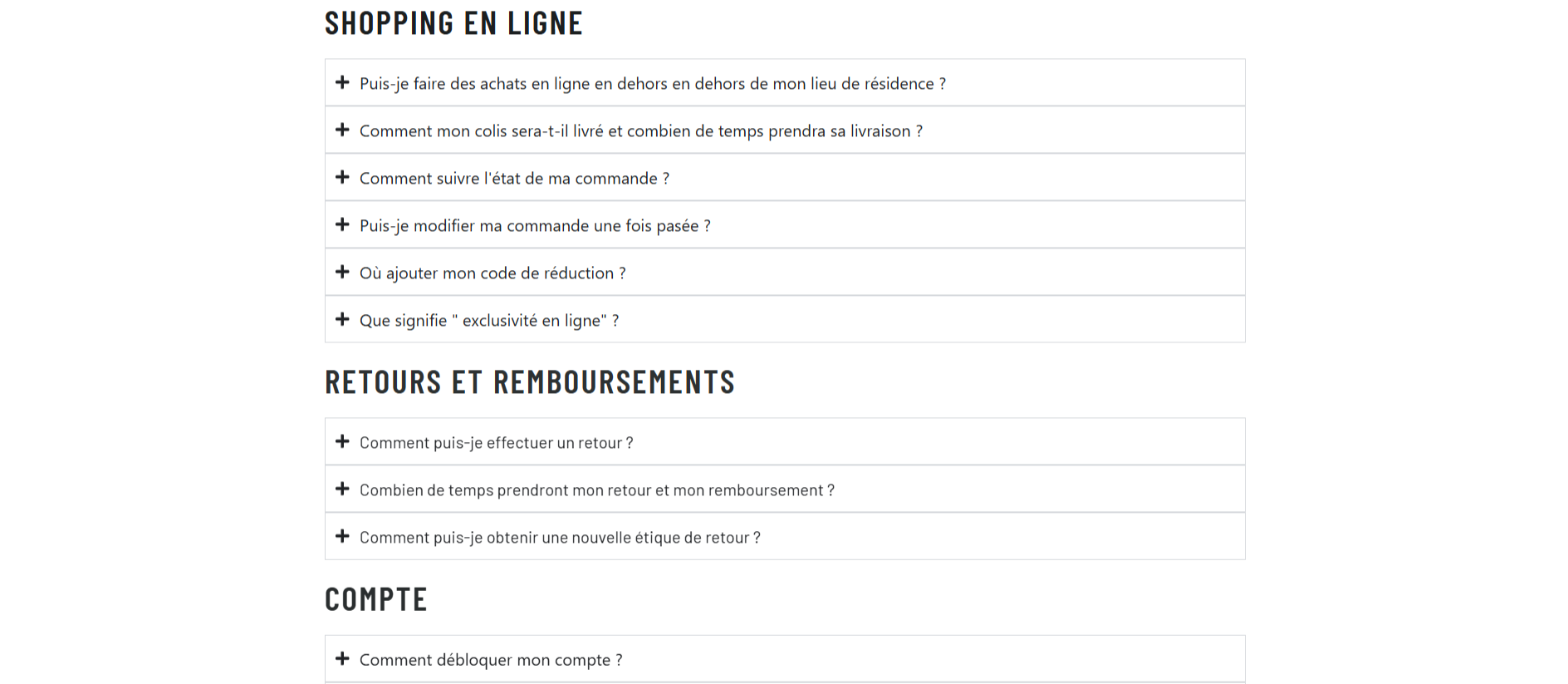 FAQ